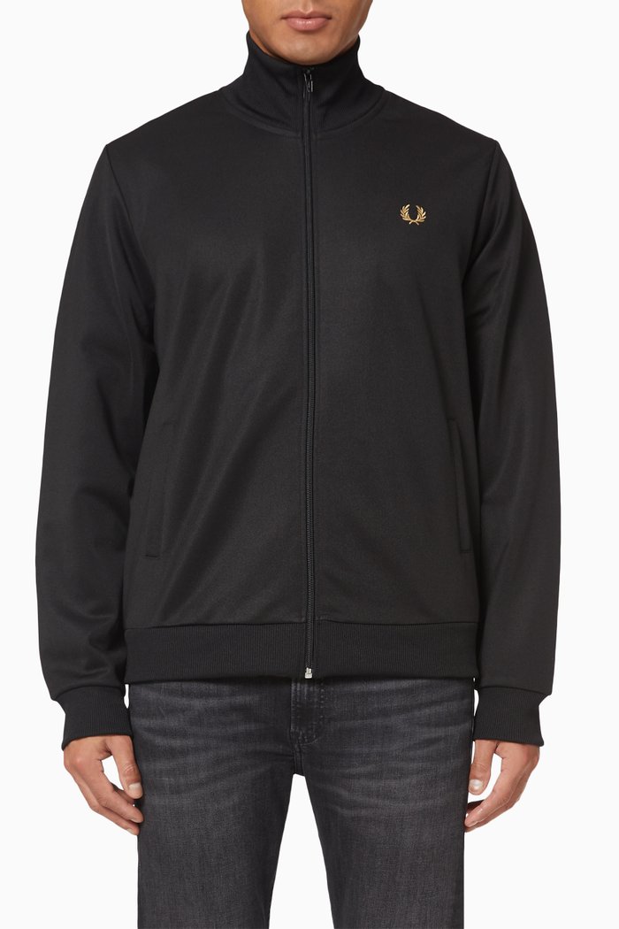 

Arch Branded Tricot Track Jacket, Black