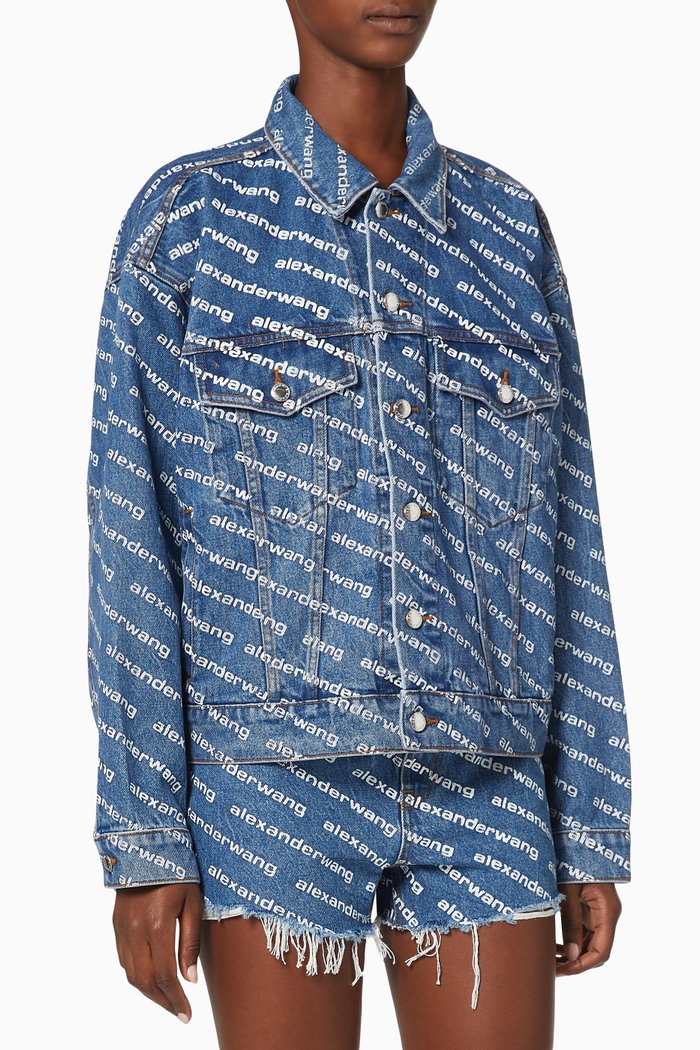 

Game Logo Denim Jacket, Blue