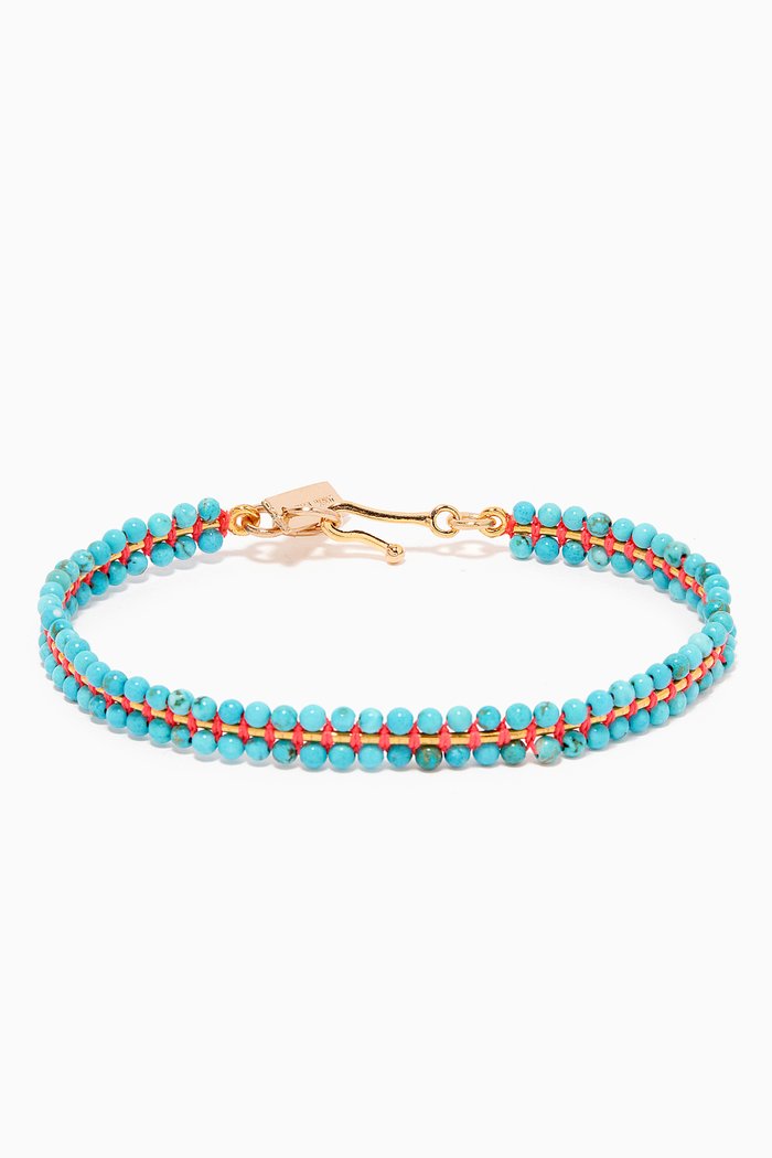 

Stone Beads Bracelet, Blue