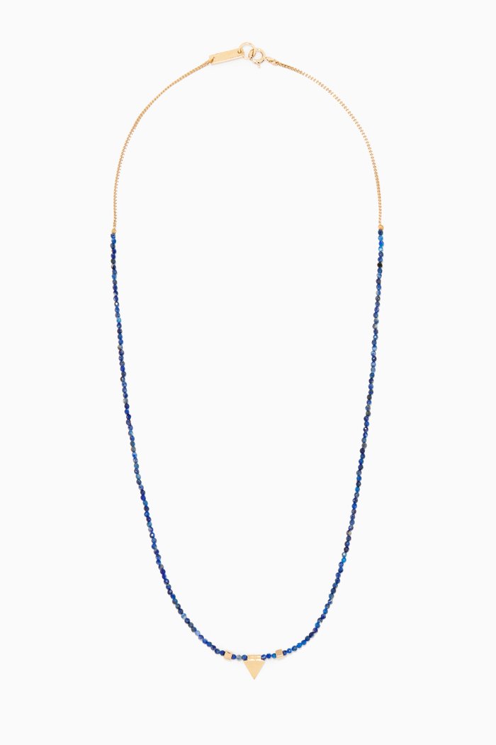

Rocio Beaded Necklace, Blue
