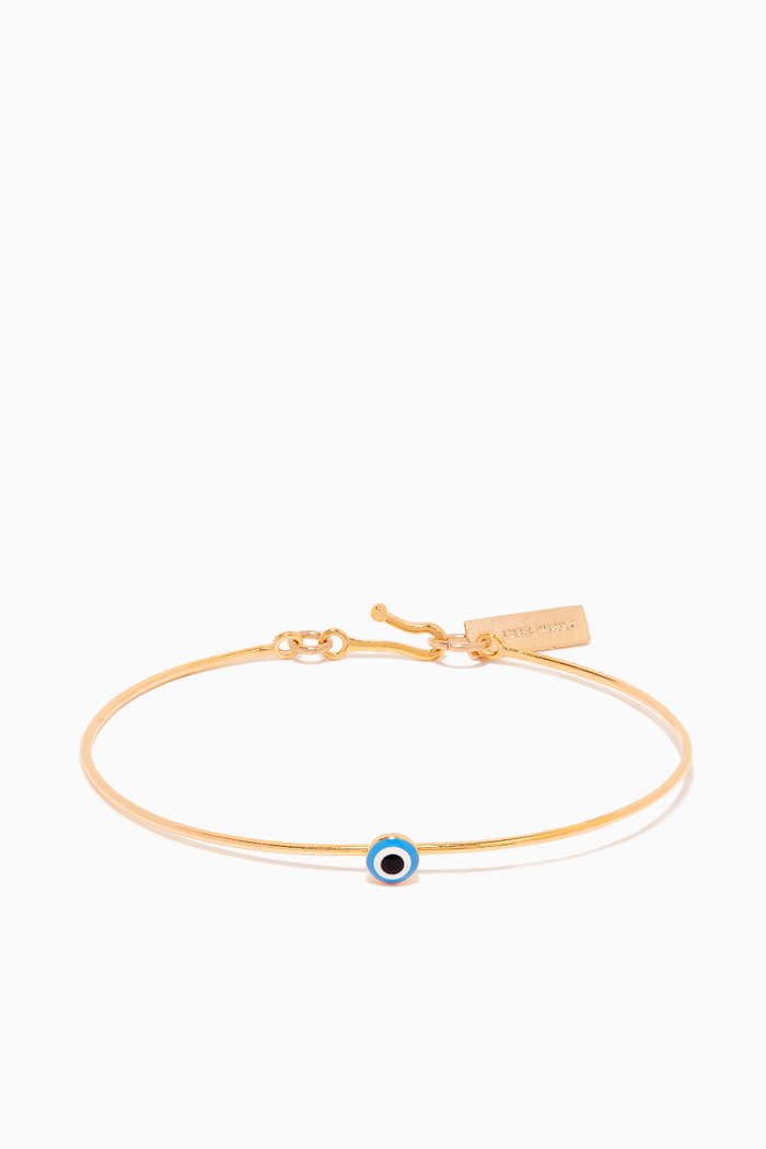 

Evil Eye Bracelet, Gold