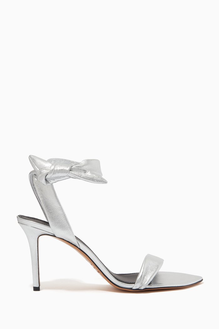 

Arka Sandals in Leather, Silver