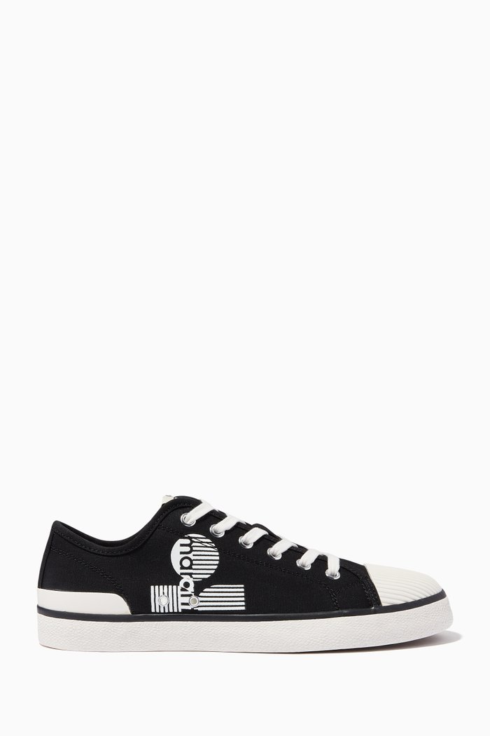 

Binko Canvas Low-top Sneakers, Black