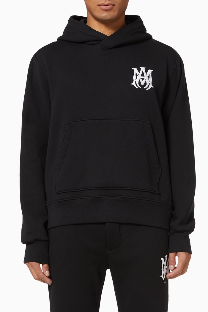 

MA Hoodie in Cotton Terry, Black