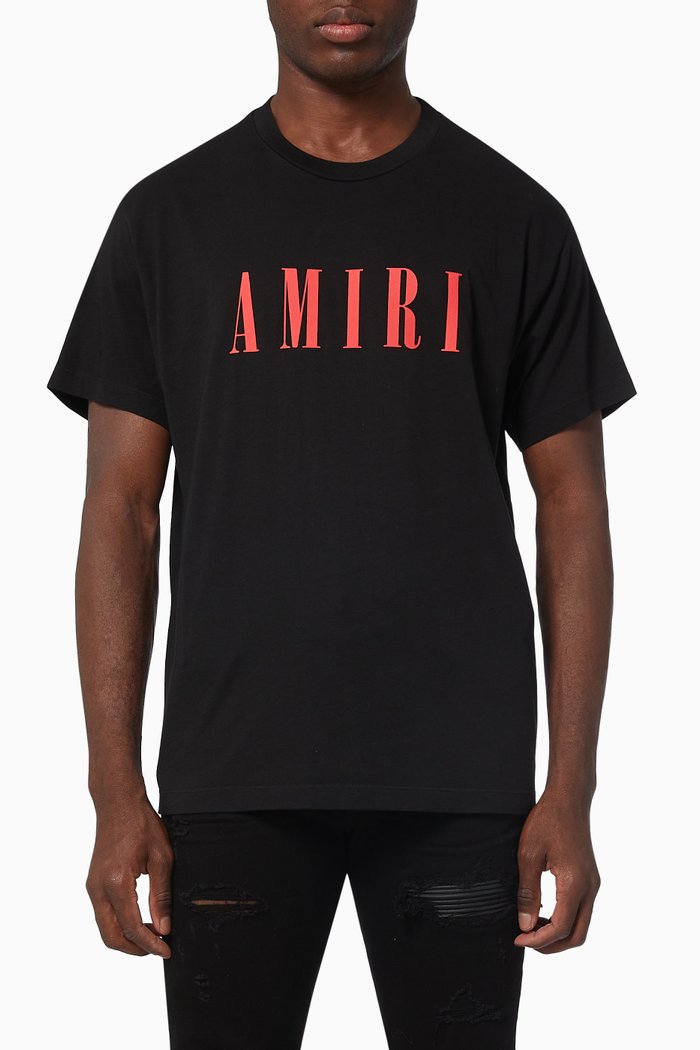 

Core Logo T-shirt in Cotton, Black
