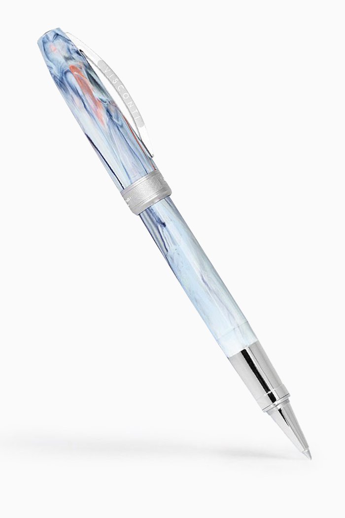 

Van Gogh "Old Vineyard With Peasant Woman" Rollerball Pen, White