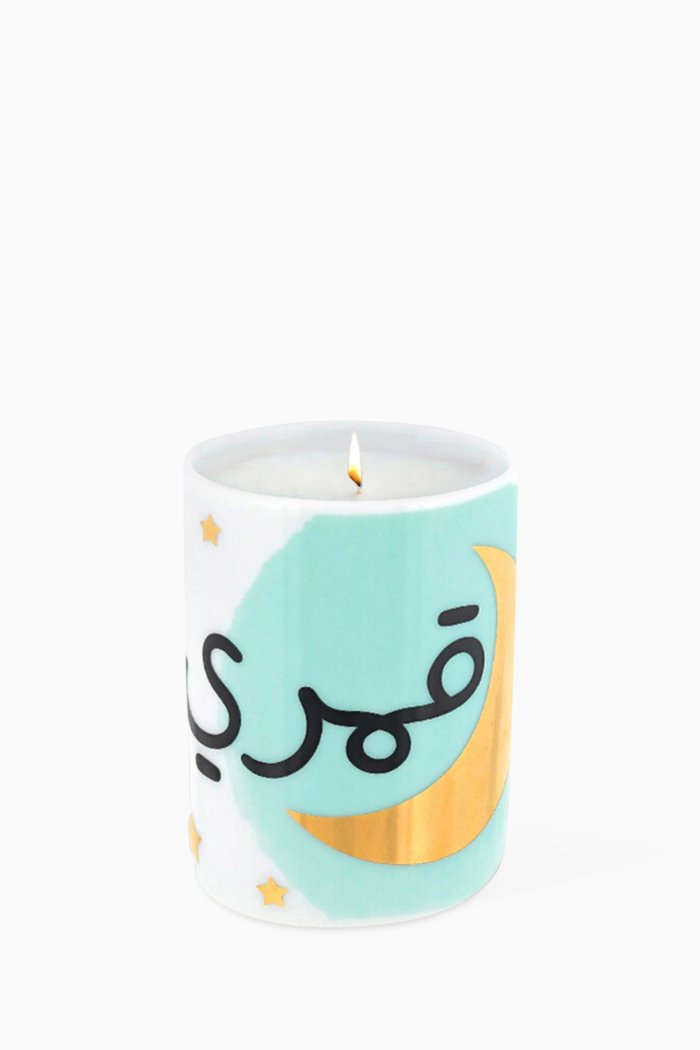 

Noor Mandarin Scented Candle, 60g, White