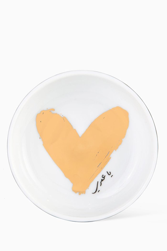 

Heart of Gold Catchall Tray, Multicolour