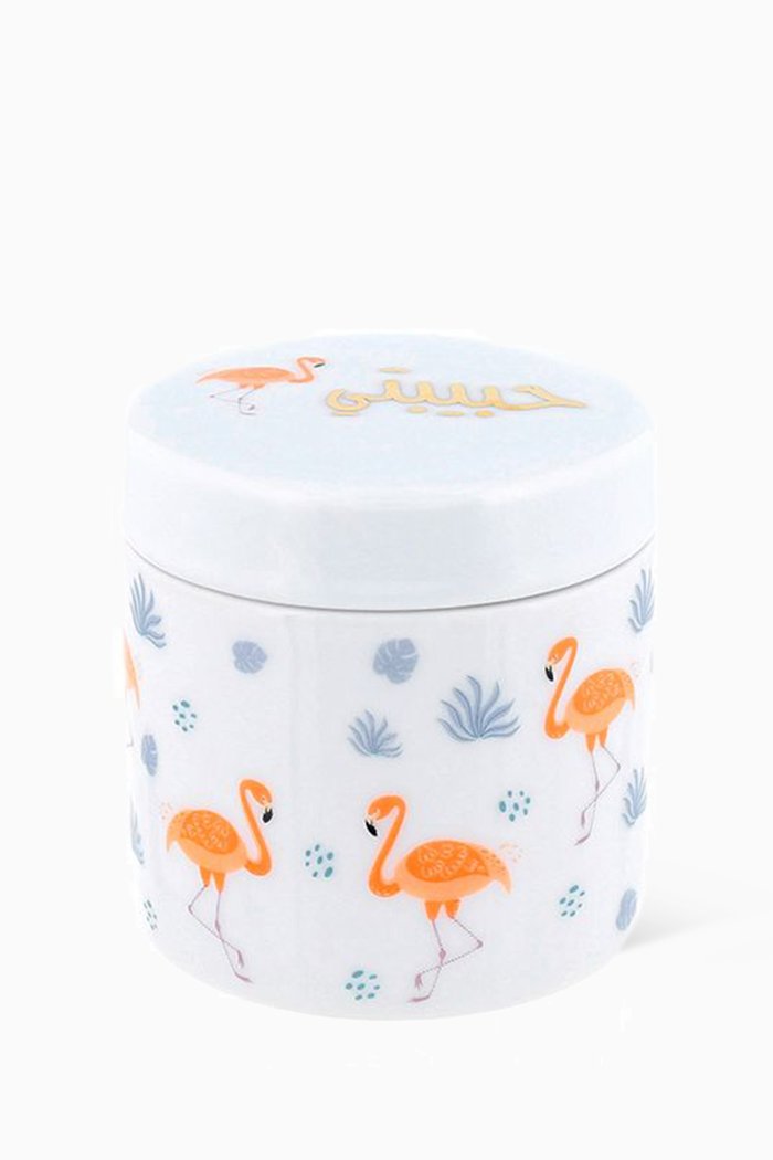 

Flamingo Trinket Dish, Multicolour