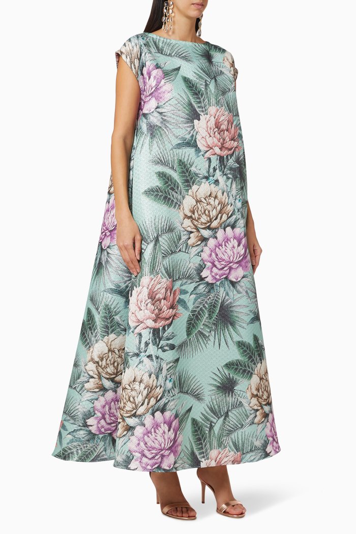 

Leila Floral Kaftan, Multicolour