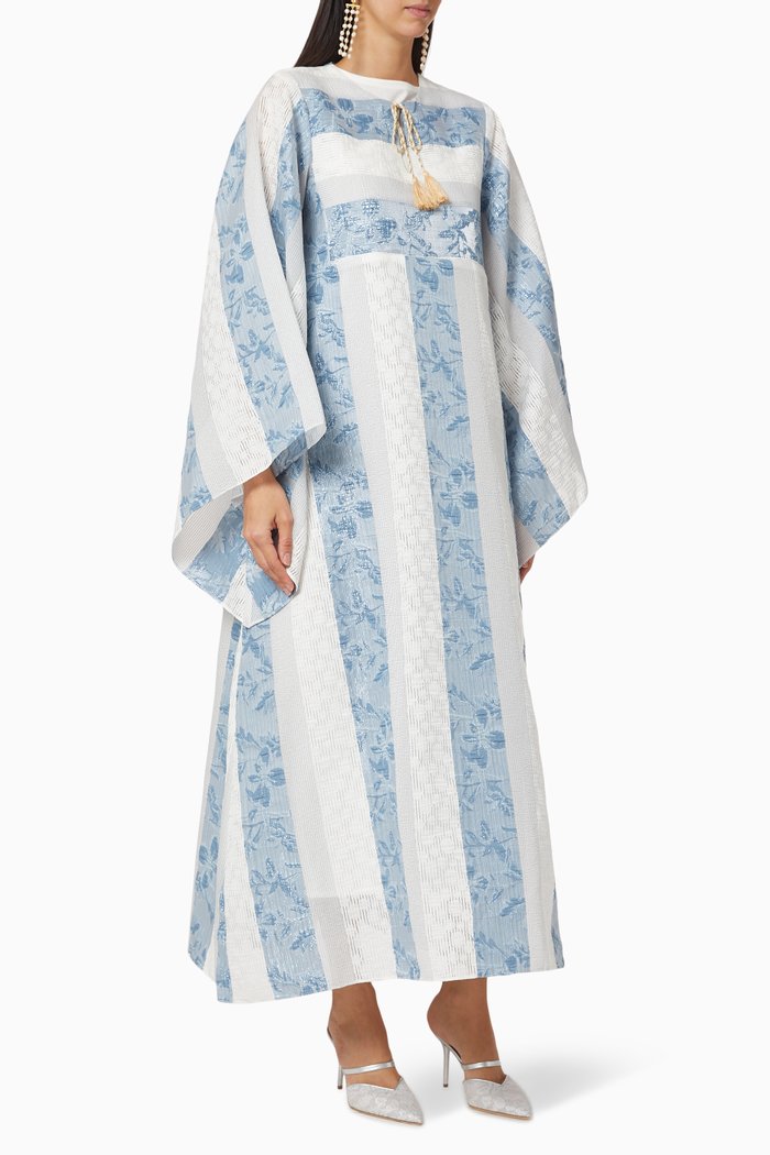 

Striped Mosa Kaftan Set, Multicolour