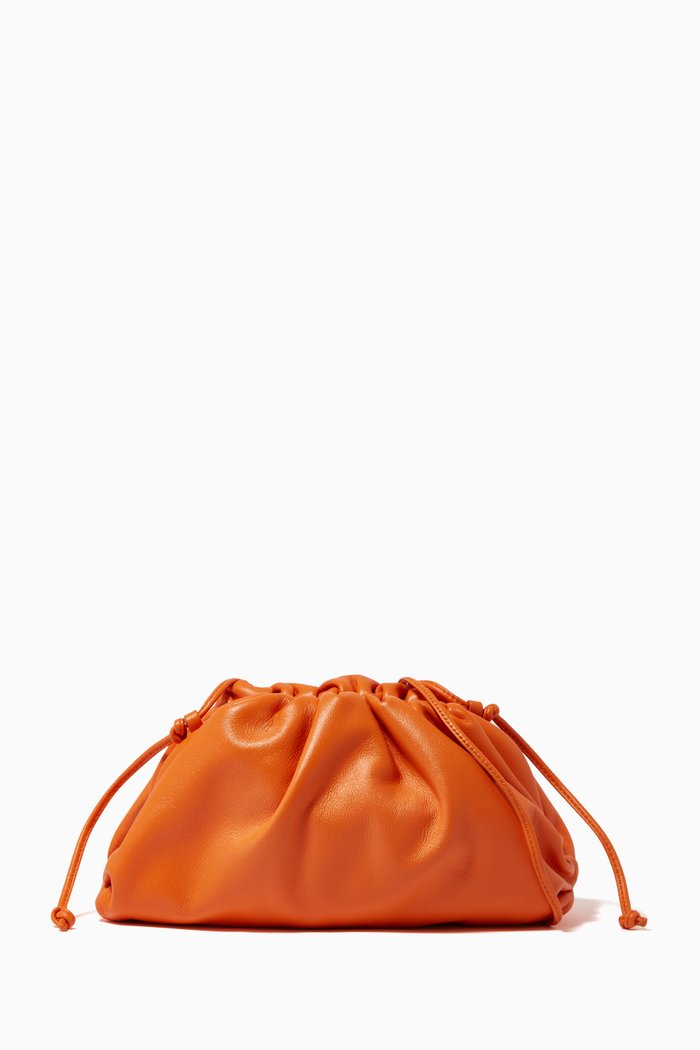 

The Mini Pouch in Nappa, Orange