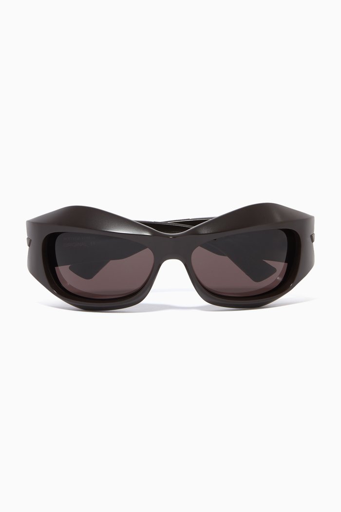 

Oval Sunglasses, Brown