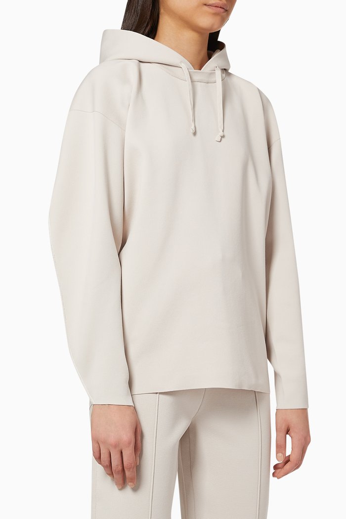 

Oversized Hooded Sweater, Neutral