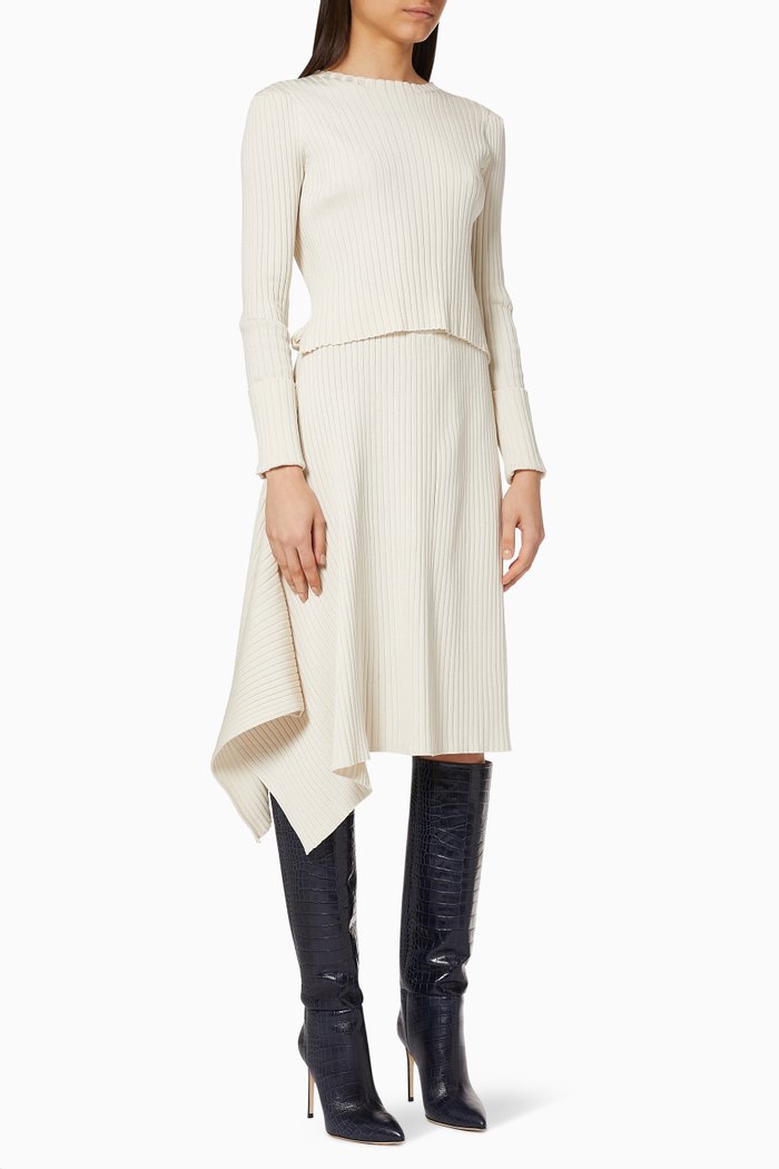 

Customised Knit Dress, Neutral
