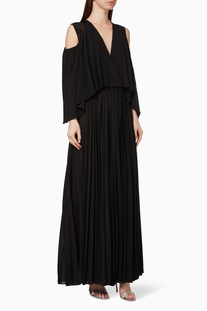 

Cold Shoulder Jumpsuit, Black
