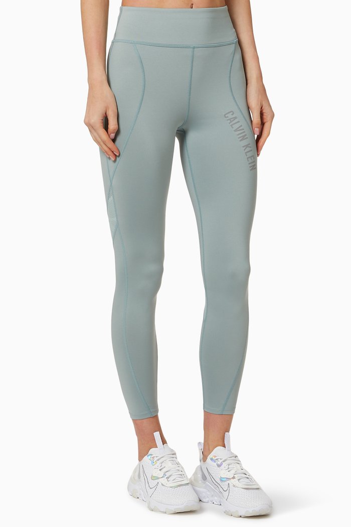 

CK High Rise 7/8 Leggings, Green