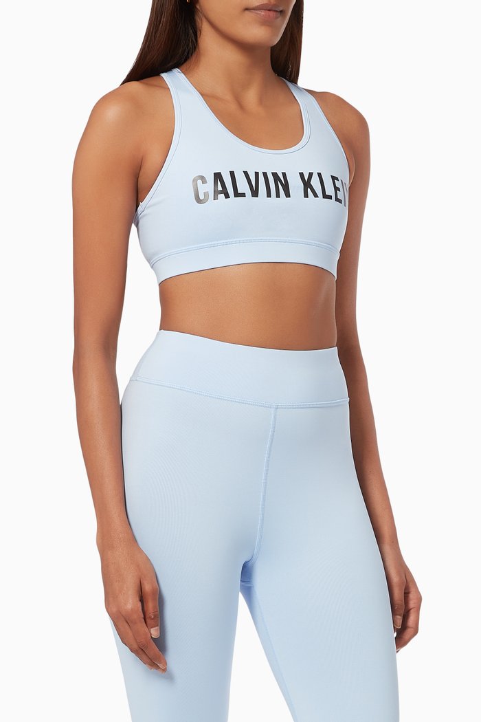 

Medium Support Sports Bra in Technical Stretch Blend, Blue