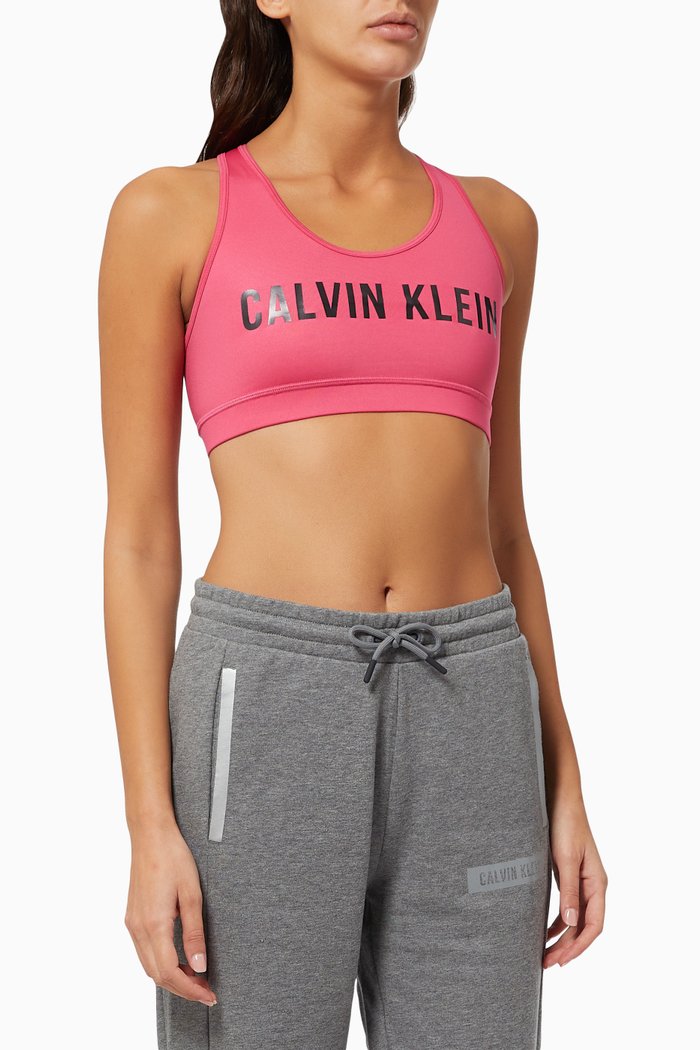

Medium Support Sports Bra in Technical Stretch Blend, Pink