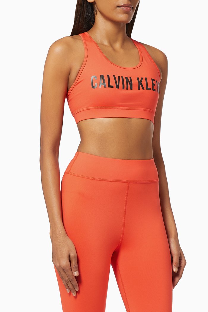

Medium Support Sports Bra in Technical Stretch Blend, Red