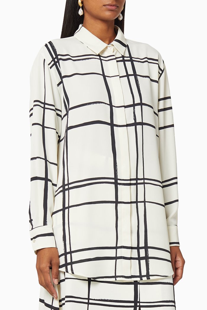 

Neo Crepe Shirt, White
