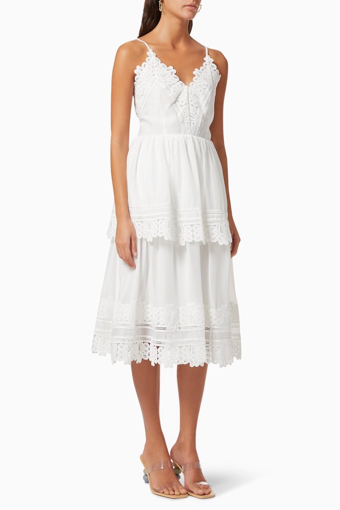 

Pelago Dress in Organza Muslin, Neutral