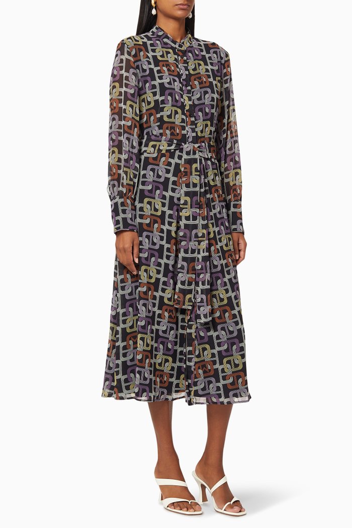 

Zolder Chiffon Dress, Black