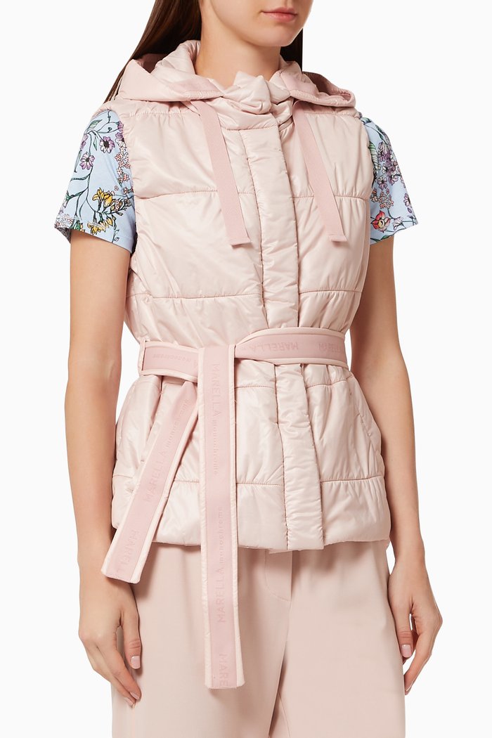 

Certosa Quilted Gilet Jacket, Pink