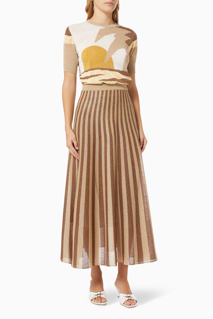 

Cobea Knitted Dress, Neutral