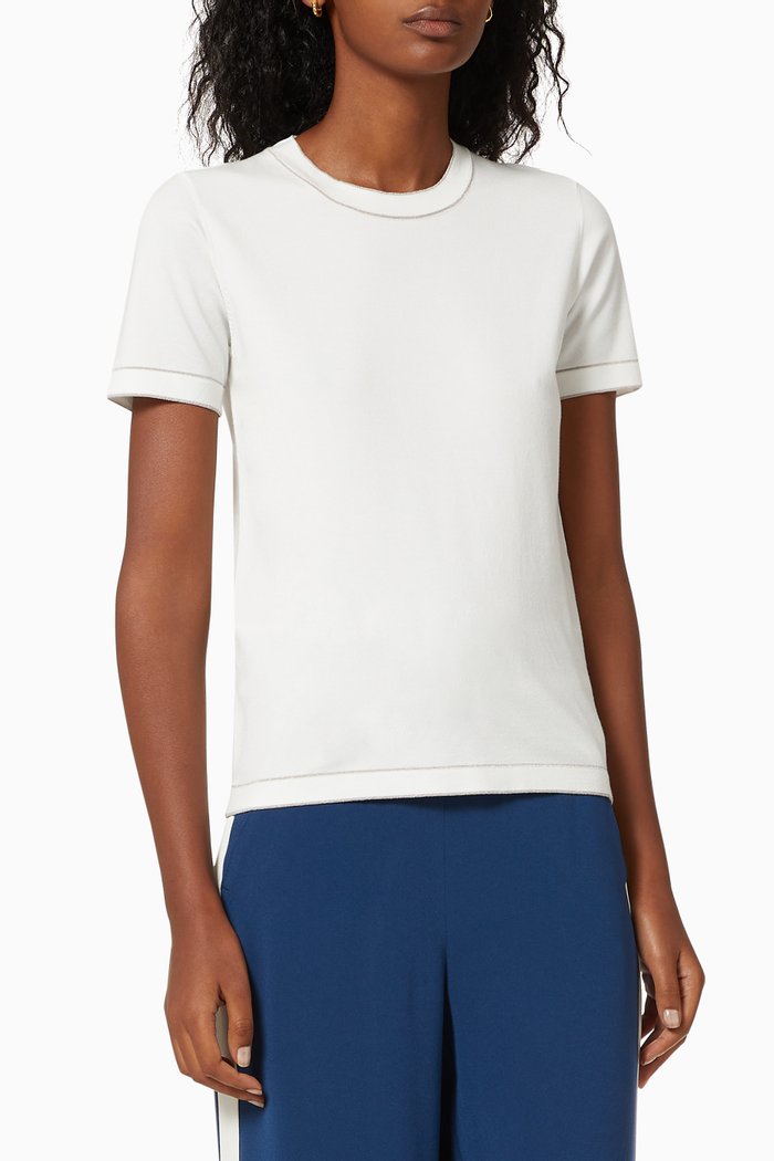 

Vadius T-shirt in Jersey, White