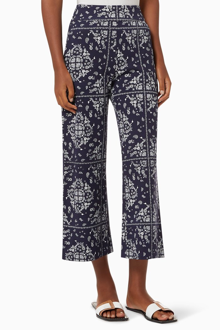

Fatuo Trousers in Wool Jersey, Blue