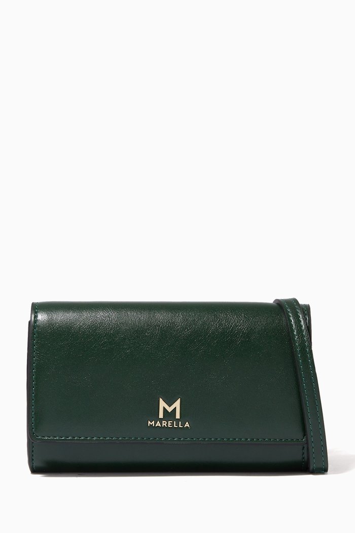 

Noble Crossbody Clutch, Green