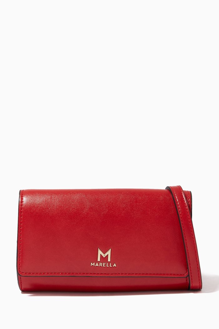 

Noble Crossbody Clutch, Red