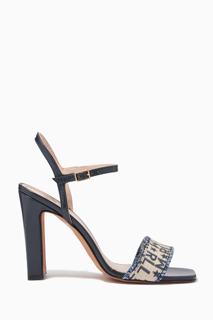 

Baschi Sandals in Leather, Blue