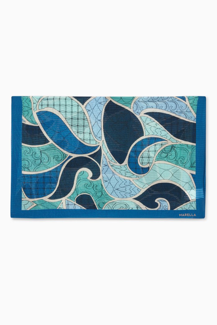 

Rigel Oblong Scarf, Green