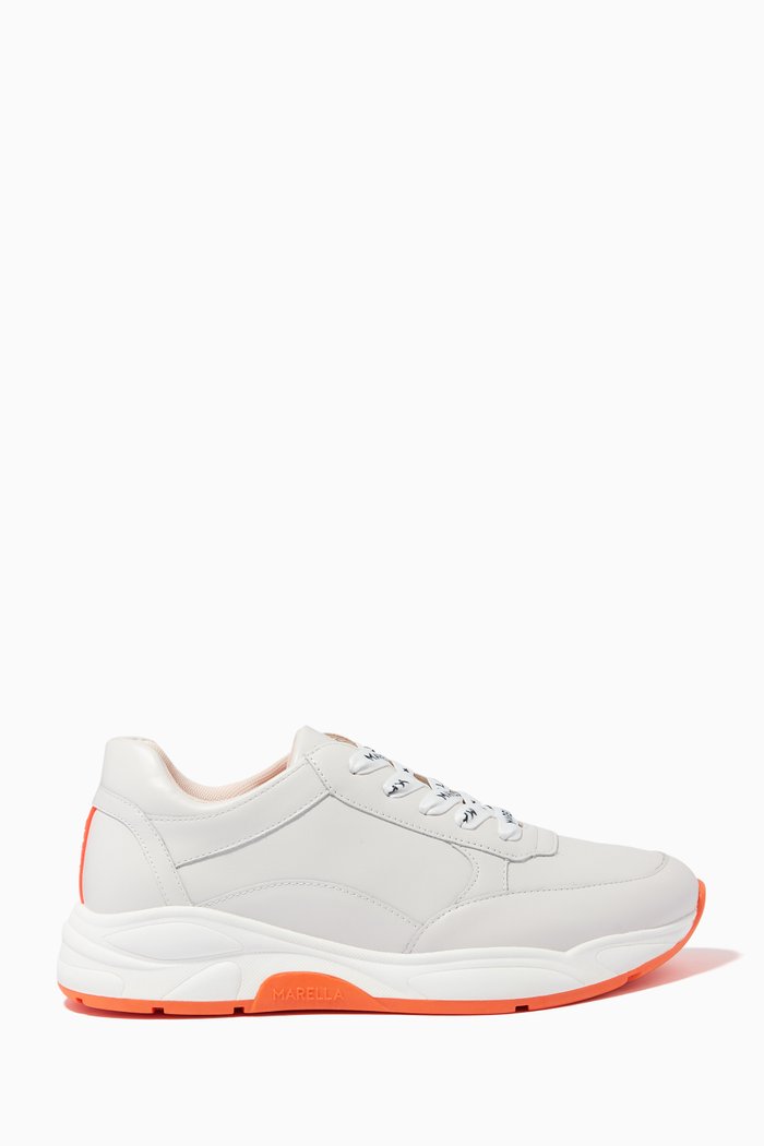 

Midas Sneakers in Leather, White