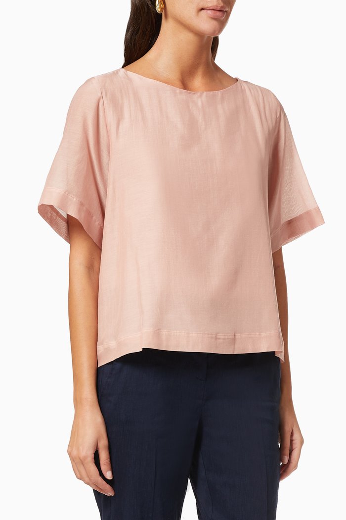 

Zeo Top in Muslin, Pink