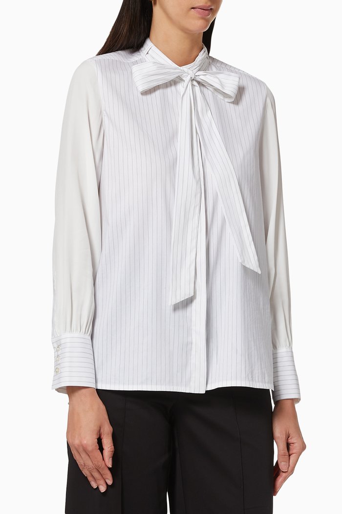 

Napalm Shirt in Silk, White