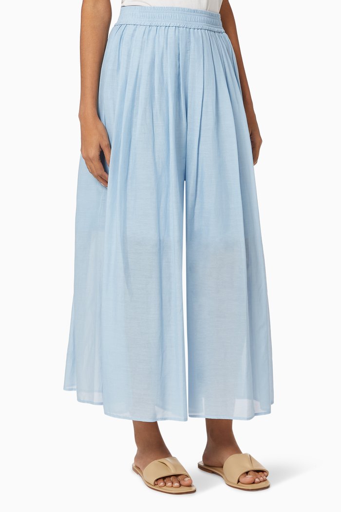 

Marche Wide-Leg Pants, Blue