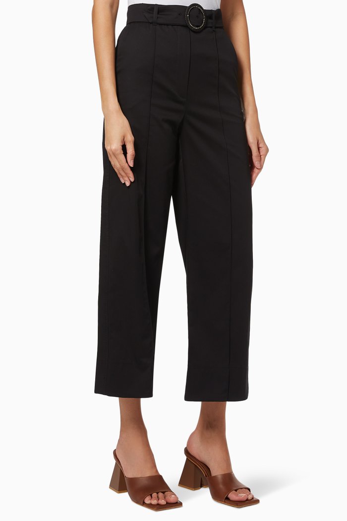 

Ortles Pants in Cotton, Black