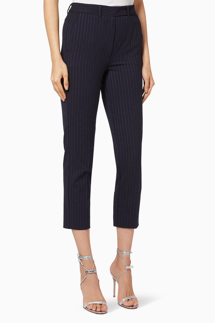 

Chiatta Striped Trousers, Blue