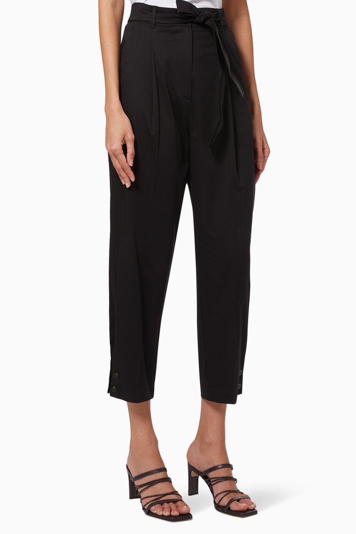 

Bazar Pants in Cotton, Black