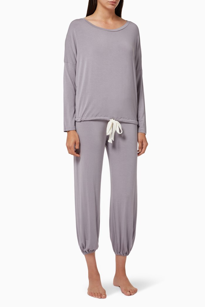 

Gisele Slouchy Pyjama Set, Grey