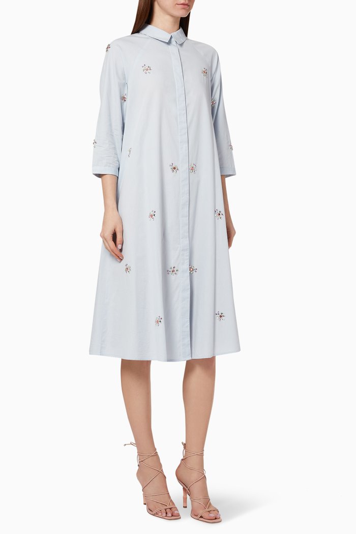 

Yascrystal Midi Dress, Blue
