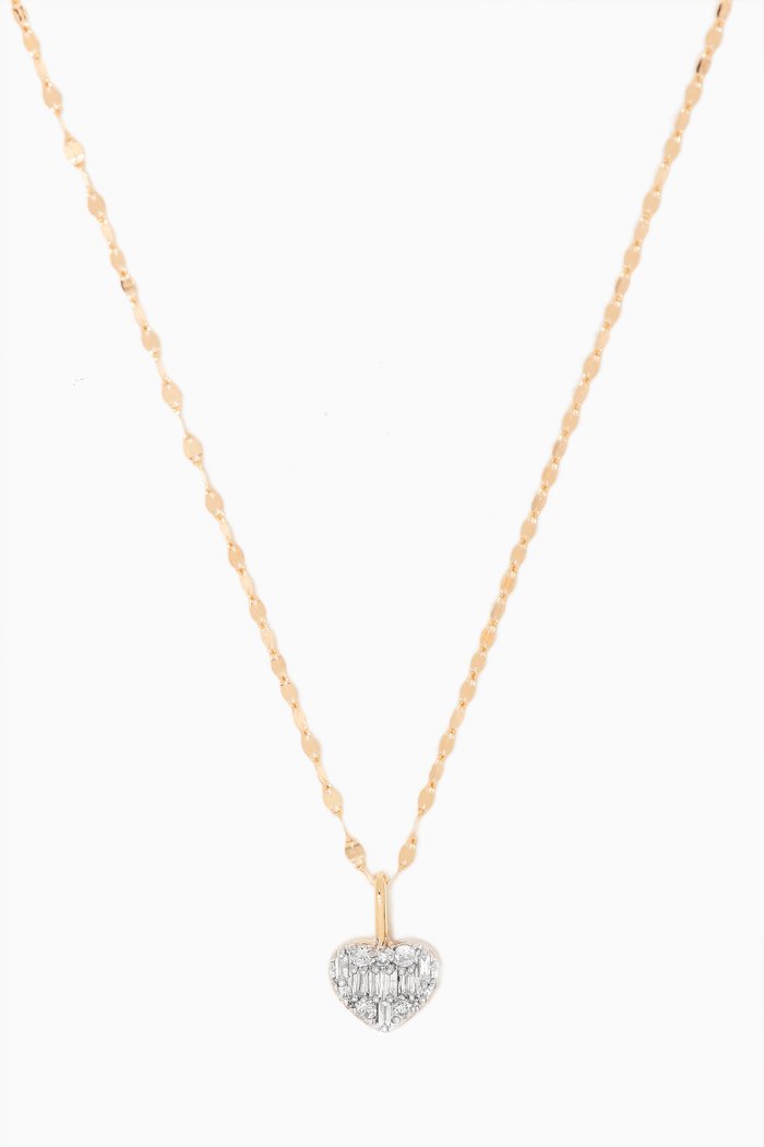 

Heart of the Matter Choker Necklace in 10kt Yellow Gold
