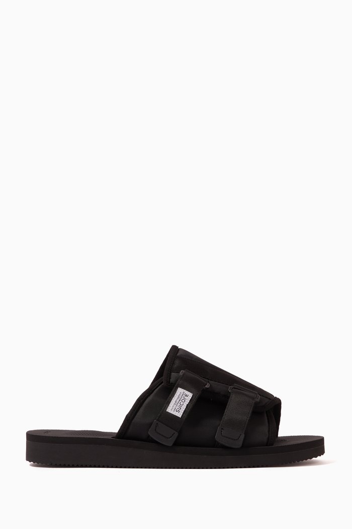 

Kaw-Cab Sandals in Nylon, Black