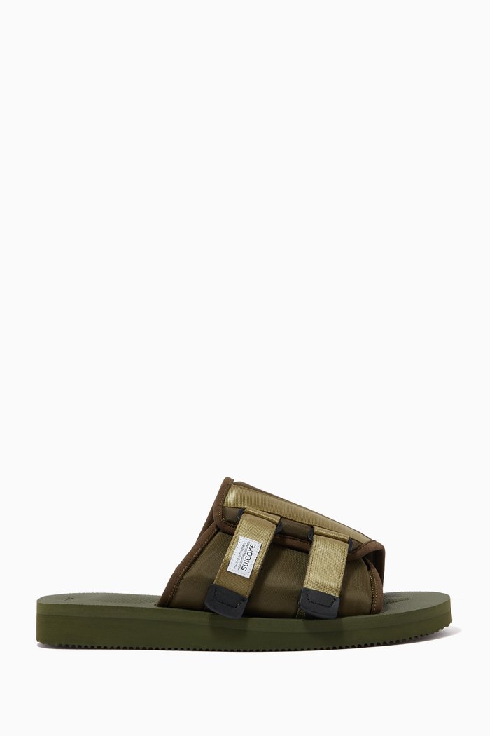 

Kaw-Cab Sandals in Nylon, Green