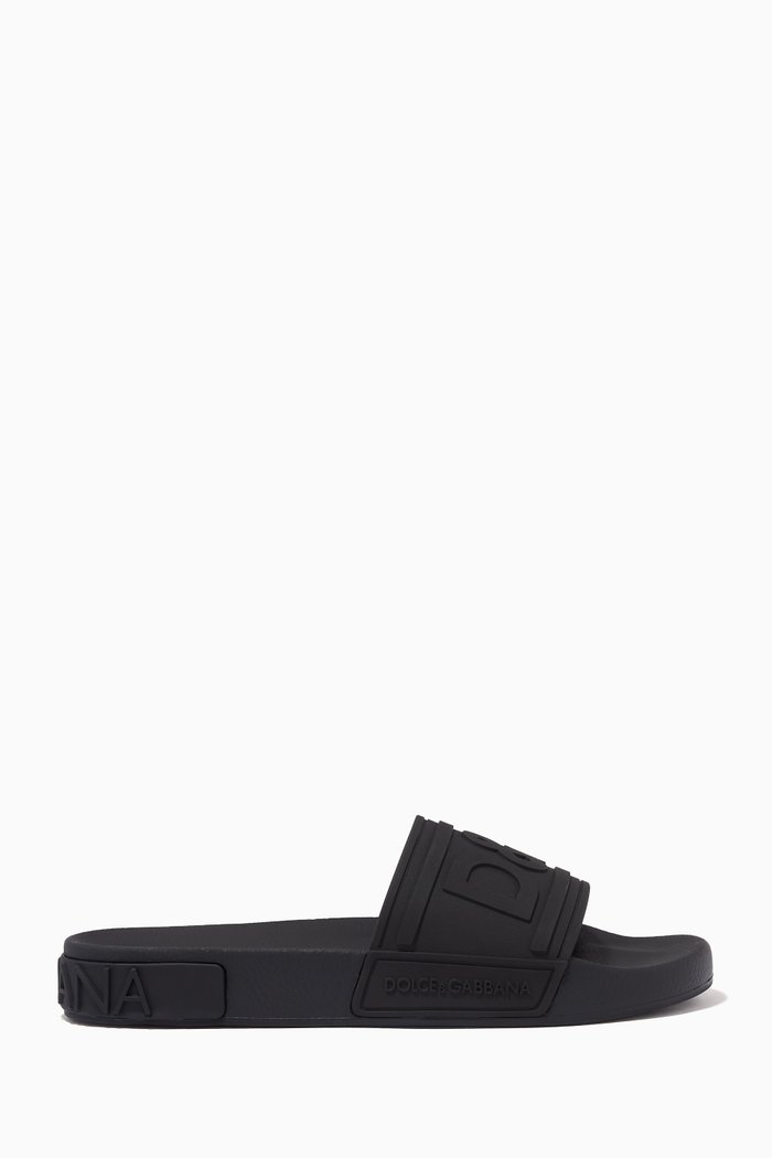 

DG Slides in Fluorescent Rubber, Black