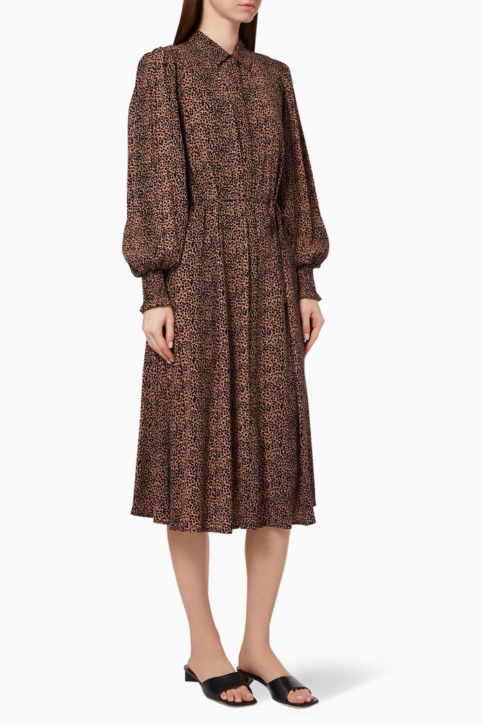 

Yaslaivo Shirt Dress, Brown