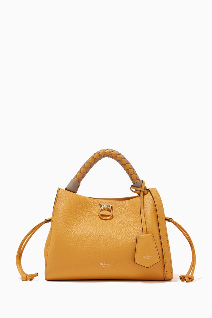 

Small Iris Shoulder Bag in Heavy Grain, Grey